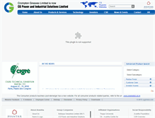 Tablet Screenshot of cgglobal.com